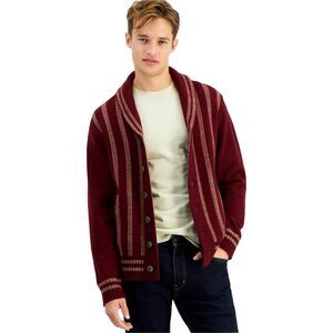 CRWTH Mens Bonney Cardigan Sweater, Beige, NWT